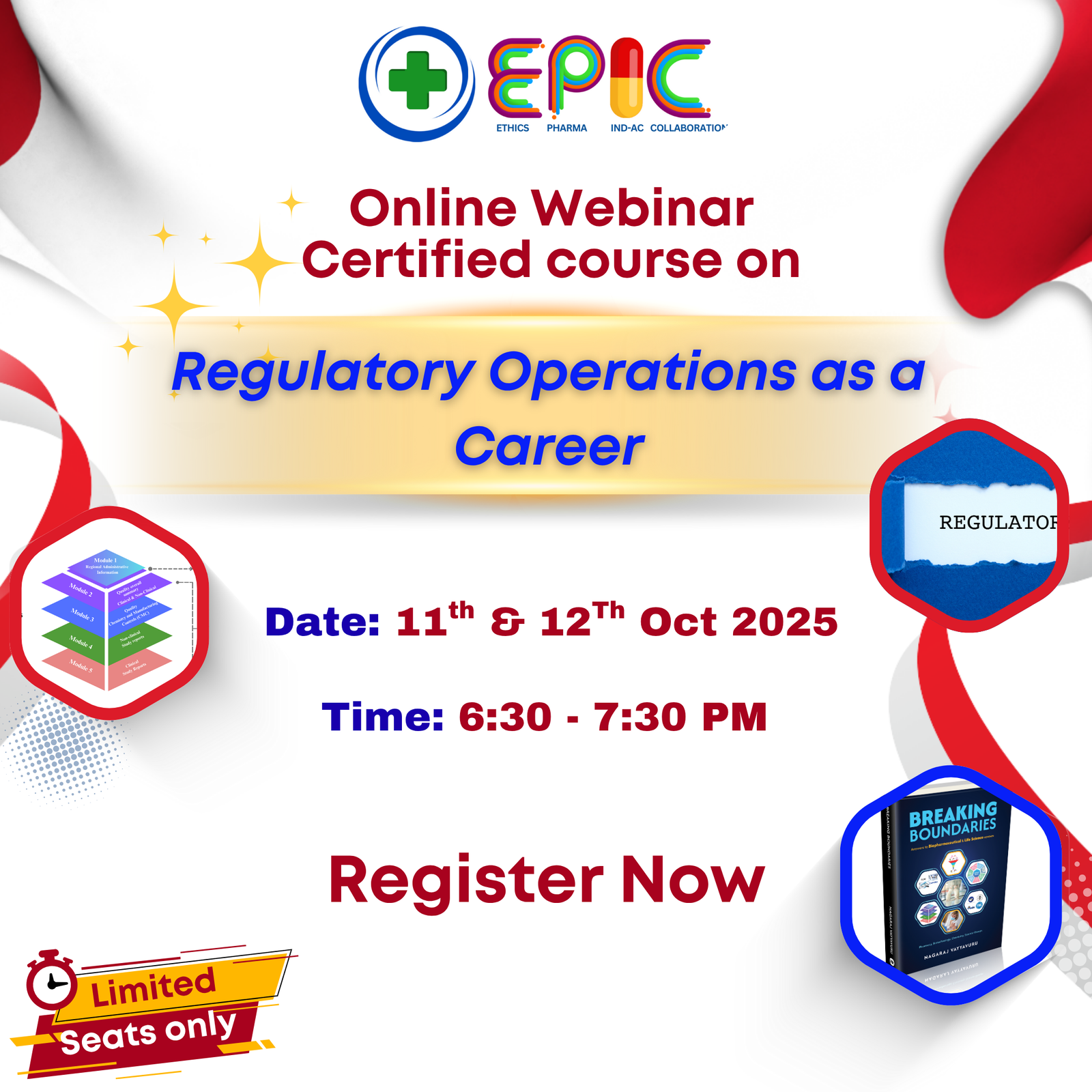 Online course on " Regulatory Operations as a Career"